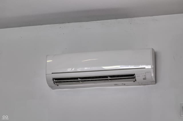8695 Morgan Dr, Fishers, IN 46038 - detailed view of an AC wall unit