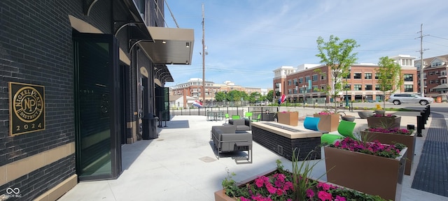 8695 Morgan Dr, Fishers, IN 46038 - view of patio