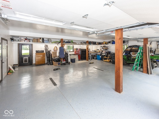 2004 Layton Rd, Anderson, IN 46011 - view of garage