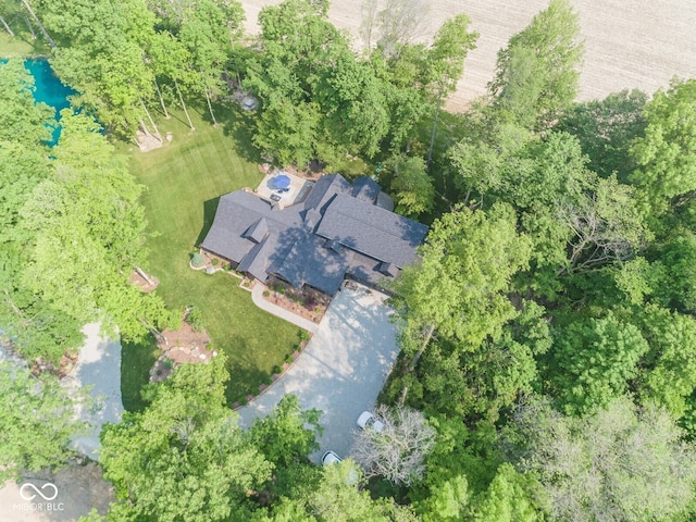 2004 Layton Rd, Anderson, IN 46011 - aerial view of property and surrounding area