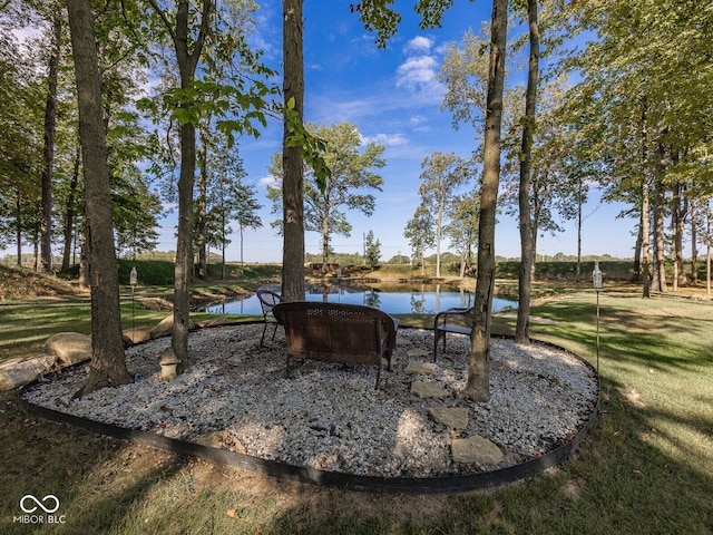 2004 Layton Rd, Anderson, IN 46011 - view of yard with a water view