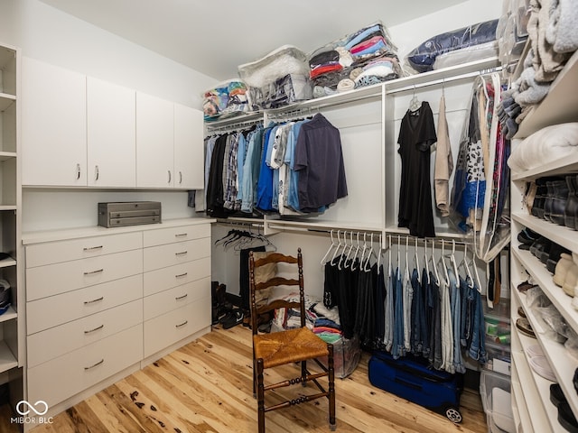 2004 Layton Rd, Anderson, IN 46011 - spacious closet with light wood finished floors