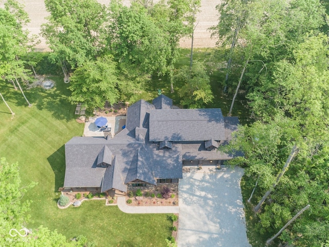 2004 Layton Rd, Anderson, IN 46011 - view from above of property