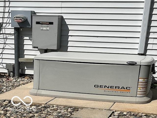 9451 S Amanda Dr, Claypool, IN 46510 - exterior view of a power unit and electric meter