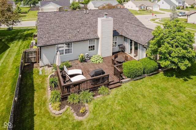293 E Quail Wood Ln, Westfield, IN 46074 - aerial perspective of suburban area