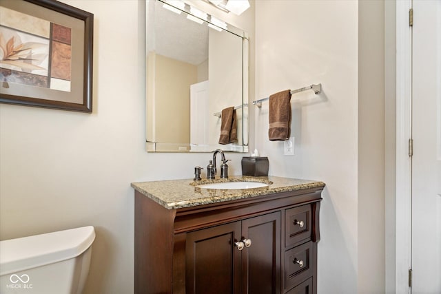 15515 Alameda Pl, Westfield, IN 46074 - bathroom with vanity and toilet