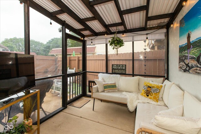 2766 Del Prado Dr Unit 6, Indianapolis, IN 46227 - sunroom / solarium with an outdoor hangout area