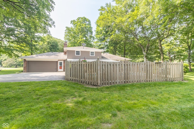 12014 Briar Way Center Dr, Indianapolis, IN 46126 - view of yard
