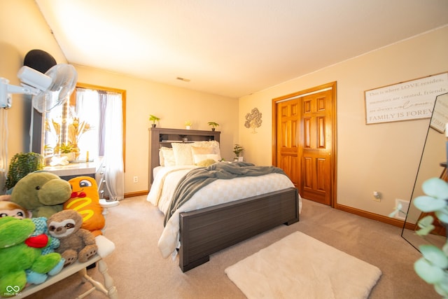 1145 Forest Commons Dr, Avon, IN 46123 - bedroom with light colored carpet and baseboards