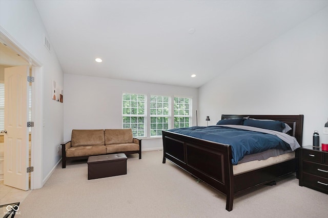 755 Ivy Ln, Carmel, IN 46032 - bedroom featuring light colored carpet and recessed lighting