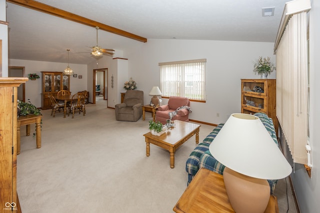 7632 Sea Crest Way N, Noblesville, IN 46062 - living room with ceiling fan and carpet flooring