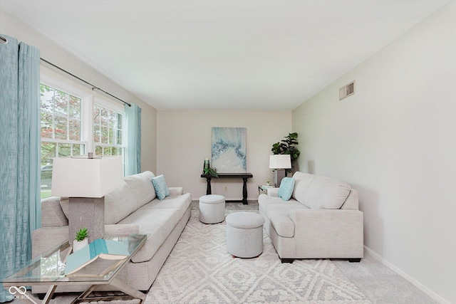 6146 Rucker Rd, Indianapolis, IN 46220 - living room with baseboards and carpet flooring