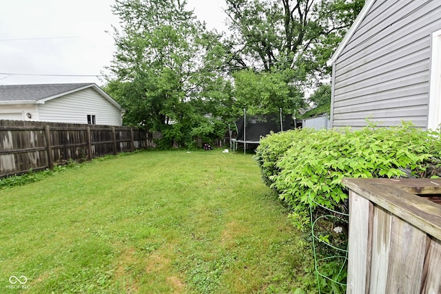 4751 N Longworth Ave, Indianapolis, IN 46226 - view of yard with a trampoline