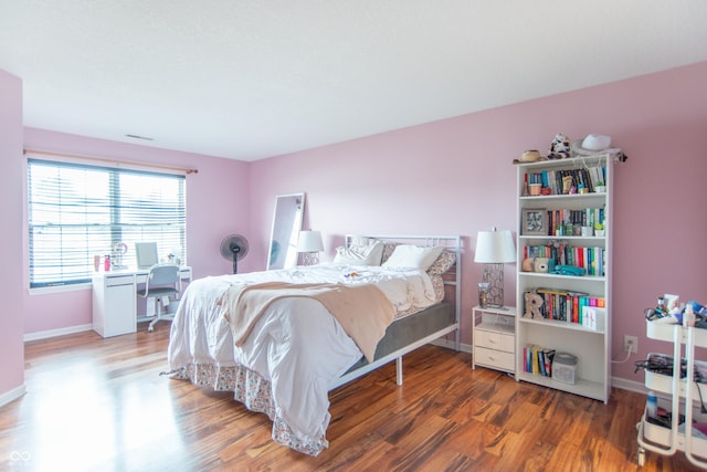 8056 Maple Stream Blvd, Indianapolis, IN 46217 - bedroom featuring wood finished floors and baseboards