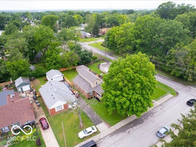 3558 N Gladstone Ave, Indianapolis, IN 46218 - aerial view of residential area