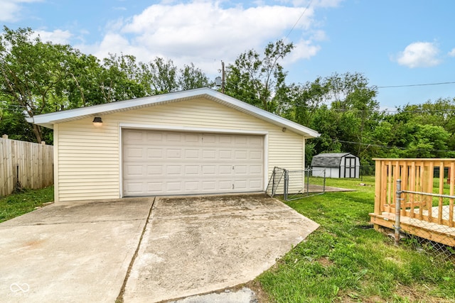 1820 Hemlock Ln, Plainfield, IN 46168 - view of detached garage