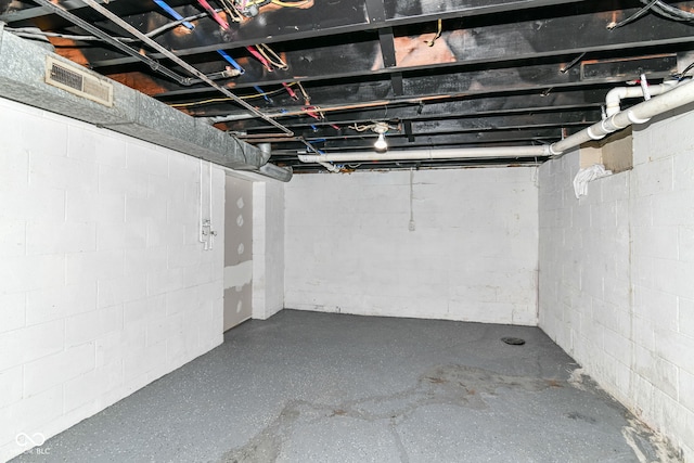 1820 Hemlock Ln, Plainfield, IN 46168 - view of unfinished below grade area