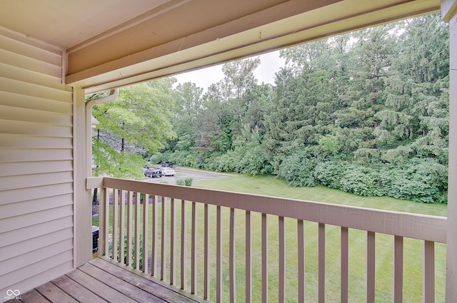 1074 Timber Creek Dr Unit 8, Carmel, IN 46032 - wooden terrace with a yard