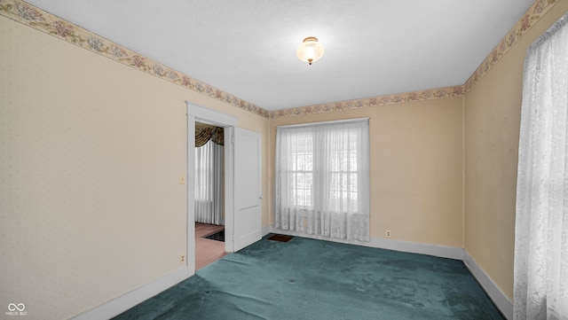 753 Walnut St, Franklin, IN 46131 - carpeted spare room featuring baseboards