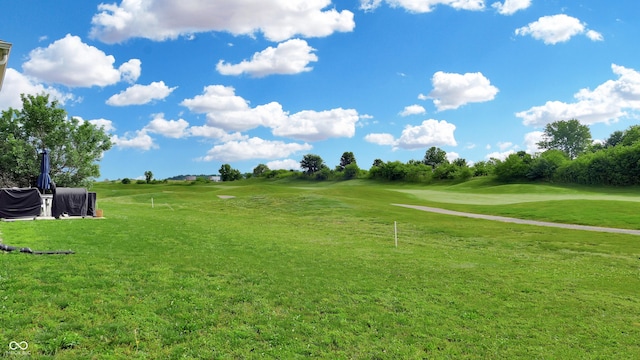 217 Saint Andrews Ave, Edinburgh, IN 46124 - view of home's community with view of golf course and a lawn