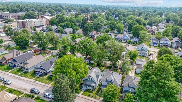 909 N Parker Ave, Indianapolis, IN 46201 - aerial view of residential area