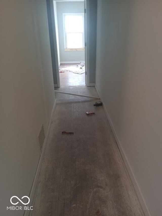 3626 N Denny St, Indianapolis, IN 46218 - corridor with baseboards
