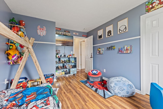 2580 Bluewood Way, Plainfield, IN 46168 - bedroom featuring wood finished floors