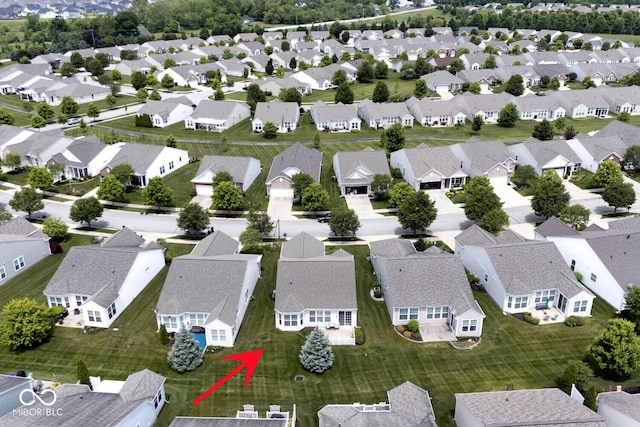 15937 Marsala Dr, Fishers, IN 46037 - aerial view of residential area