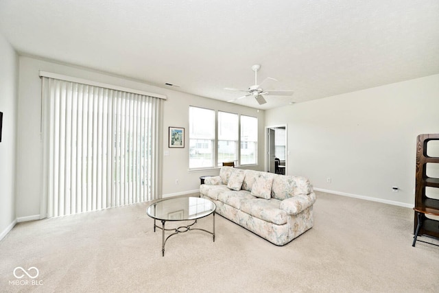 15937 Marsala Dr, Fishers, IN 46037 - living room featuring baseboards and carpet flooring