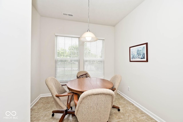 15937 Marsala Dr, Fishers, IN 46037 - dining space with baseboards and light tile patterned floors