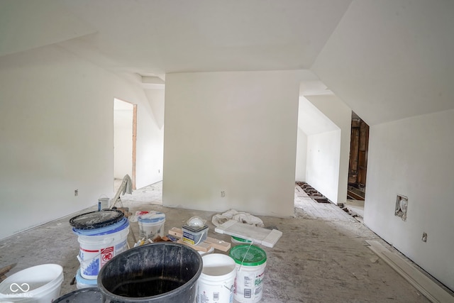 2213 Noble St, Anderson, IN 46016 - additional living space with vaulted ceiling