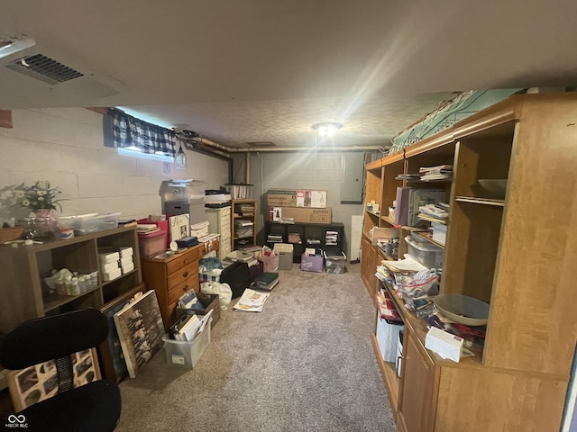 4363 Roosevelt Dr, Columbus, IN 47201 - storage area with electric panel