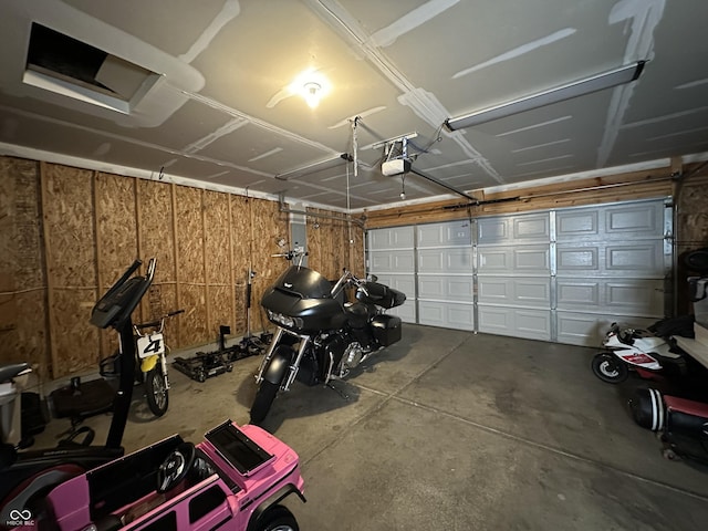 4925 Chip Shot Ln, Indianapolis, IN 46235 - garage with a garage door opener