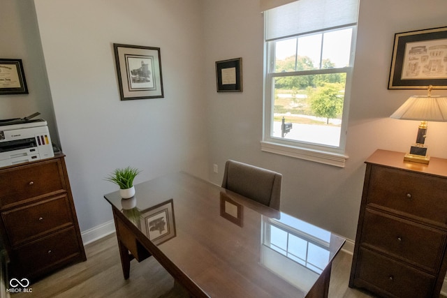 139 Wayfinder Dr, West Lafayette, IN 47906 - office with wood finished floors and baseboards