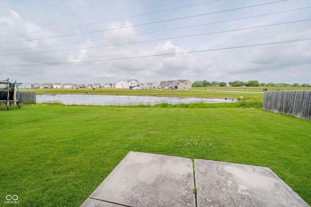 2834 Wolfgang Dr, Indianapolis, IN 46239 - view of yard featuring a water view and a residential view