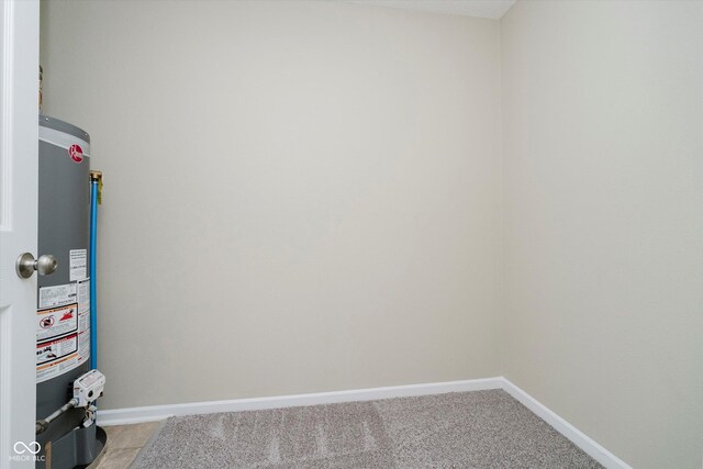 2834 Wolfgang Dr, Indianapolis, IN 46239 - utility room featuring gas water heater