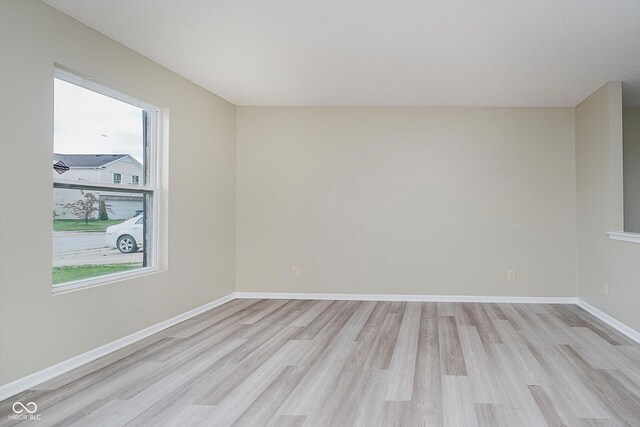 2834 Wolfgang Dr, Indianapolis, IN 46239 - unfurnished room featuring light wood-style flooring and baseboards