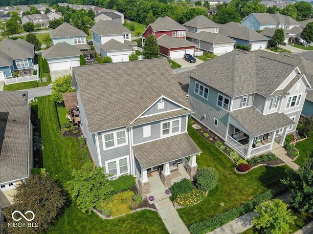 12976 Walbeck Dr, Fishers, IN 46037 - aerial perspective of suburban area