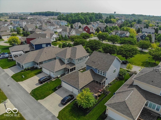 12976 Walbeck Dr, Fishers, IN 46037 - aerial view of residential area