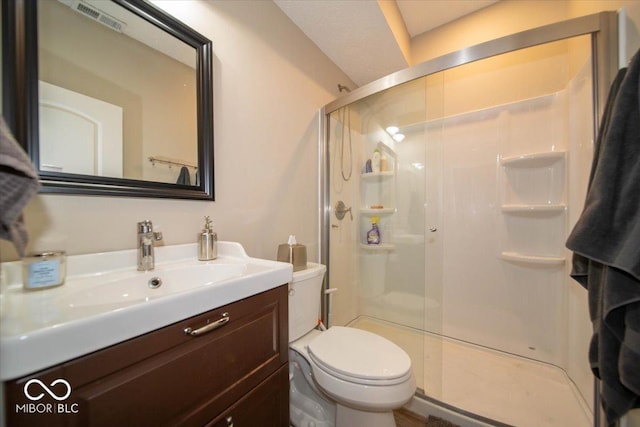 12976 Walbeck Dr, Fishers, IN 46037 - full bathroom featuring a stall shower and vanity