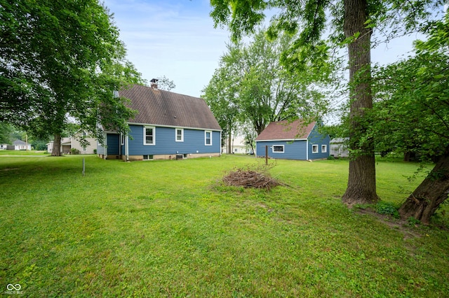 110 E Harrison St, Spiceland, IN 47346 - view of grassy yard