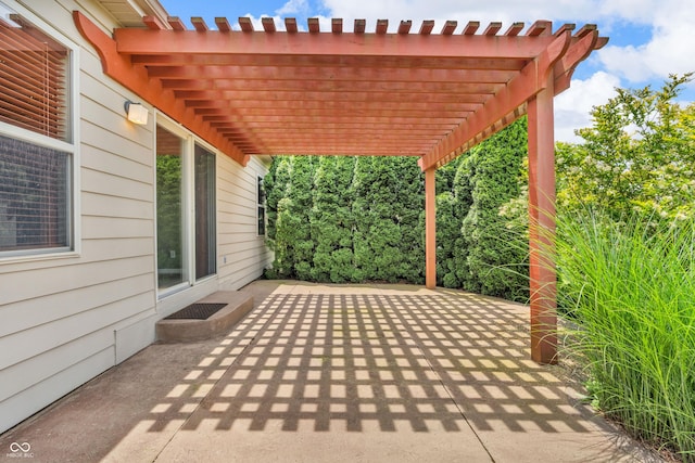 2948 Chalbury Dr, Plainfield, IN 46168 - view of patio featuring a pergola