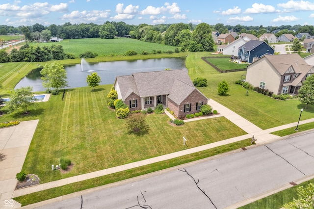 2948 Chalbury Dr, Plainfield, IN 46168 - view of subject property with a large body of water
