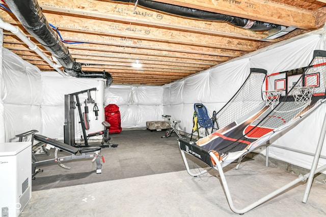 5439 Maywood Dr, Whitestown, IN 46075 - view of workout area