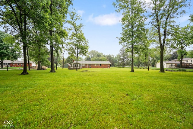 9378 N County Road 75 W, Lizton, IN 46149 - view of green lawn