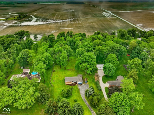 9378 N County Road 75 W, Lizton, IN 46149 - overview of rural landscape