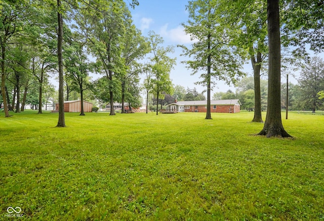 9378 N County Road 75 W, Lizton, IN 46149 - view of green lawn