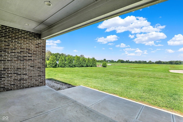 3301 N 200 W, Franklin, IN 46131 - view of patio featuring a view of countryside