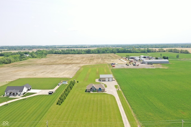 3301 N 200 W, Franklin, IN 46131 - aerial view of sparsely populated area with extensive farmland