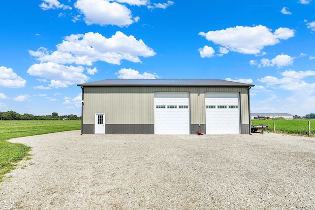 3301 N 200 W, Franklin, IN 46131 - view of detached garage